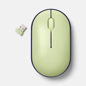 Bluetooth Mouse-Pastel Lime-USB A Connections-heyday